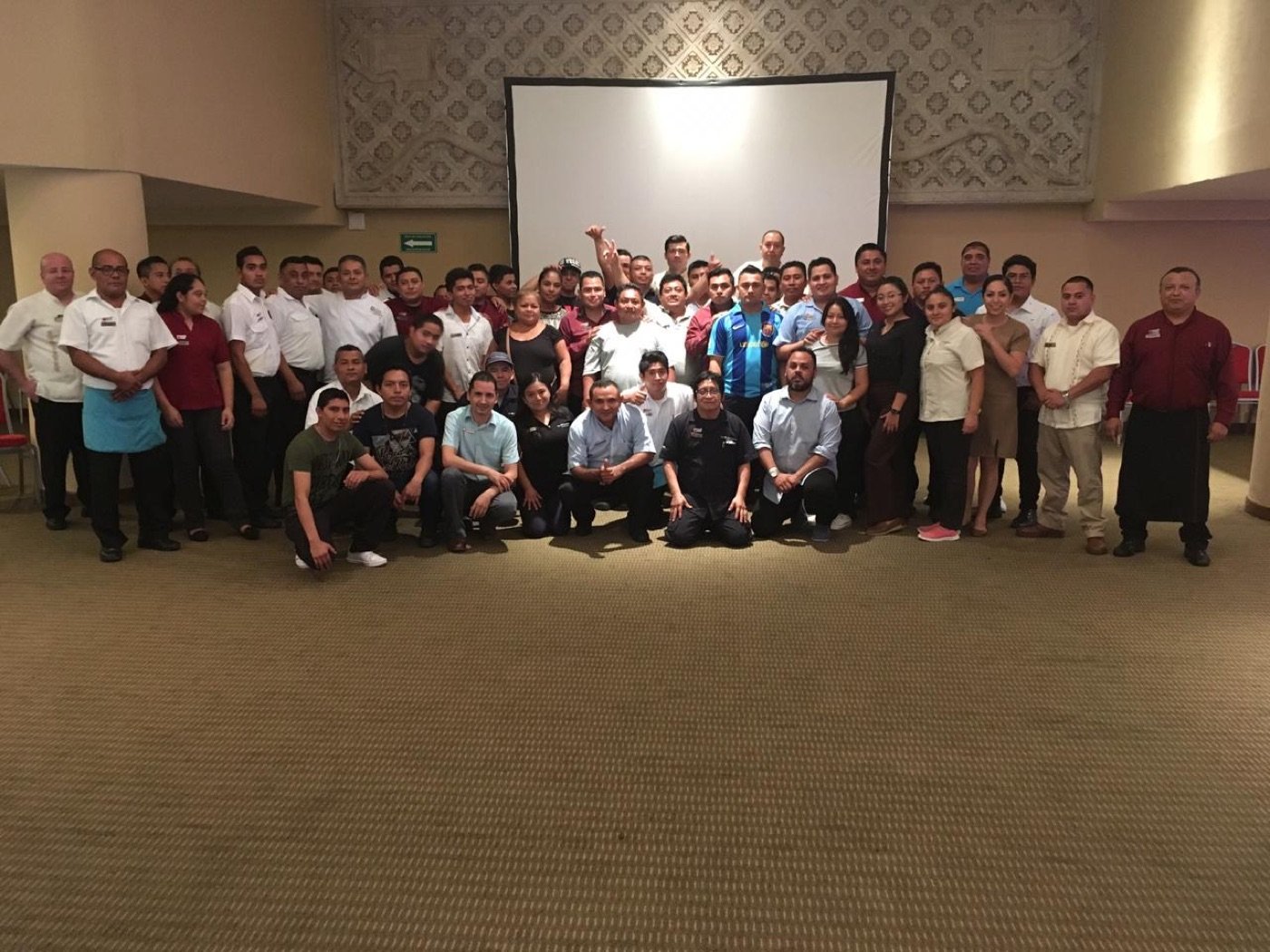 Grupo en capacitación